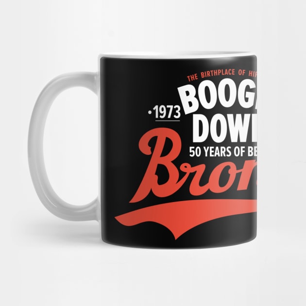 Boogie Down Bronx lettering - 50 years of Hip Hop by Boogosh